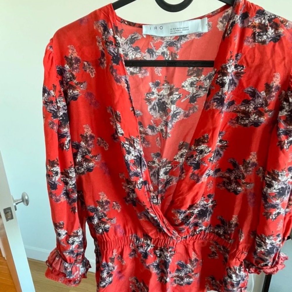 Red Iro Blouse